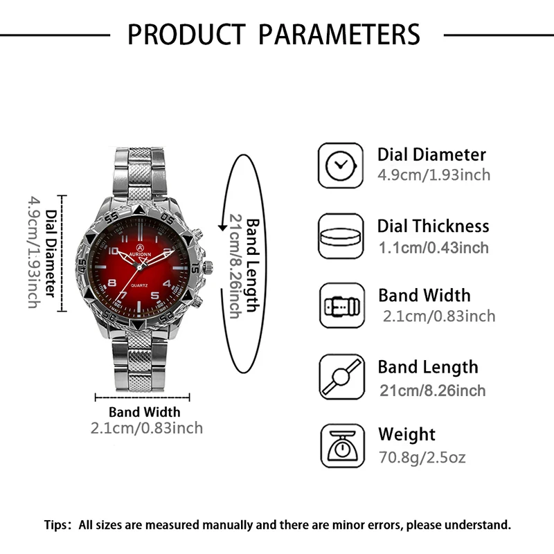 1pc new men's fashionable quartz watch, minimalist watch, perfect for daily commuting, wedding gifts for friends