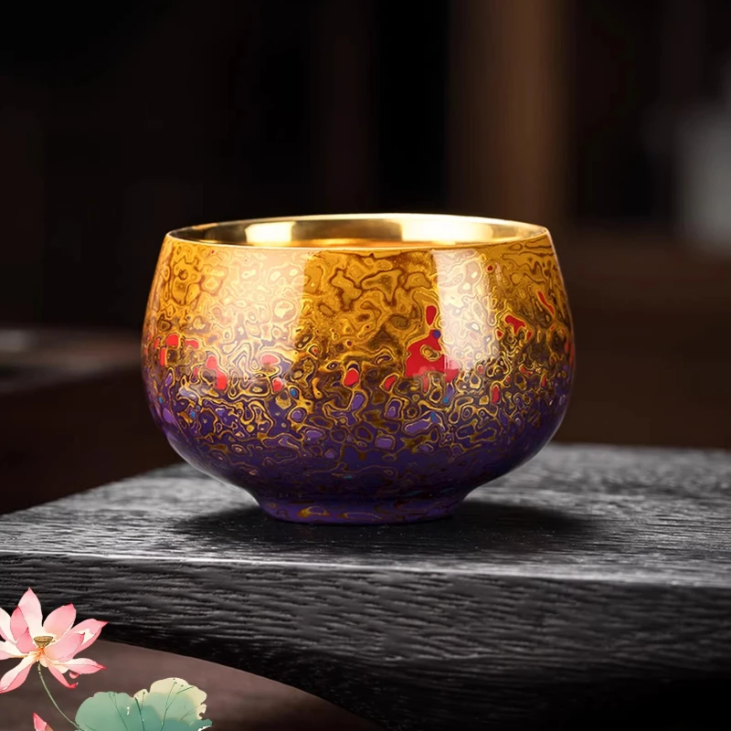 Master cup, Chinese high-end household ceramic tea set, special tea cup for making tea