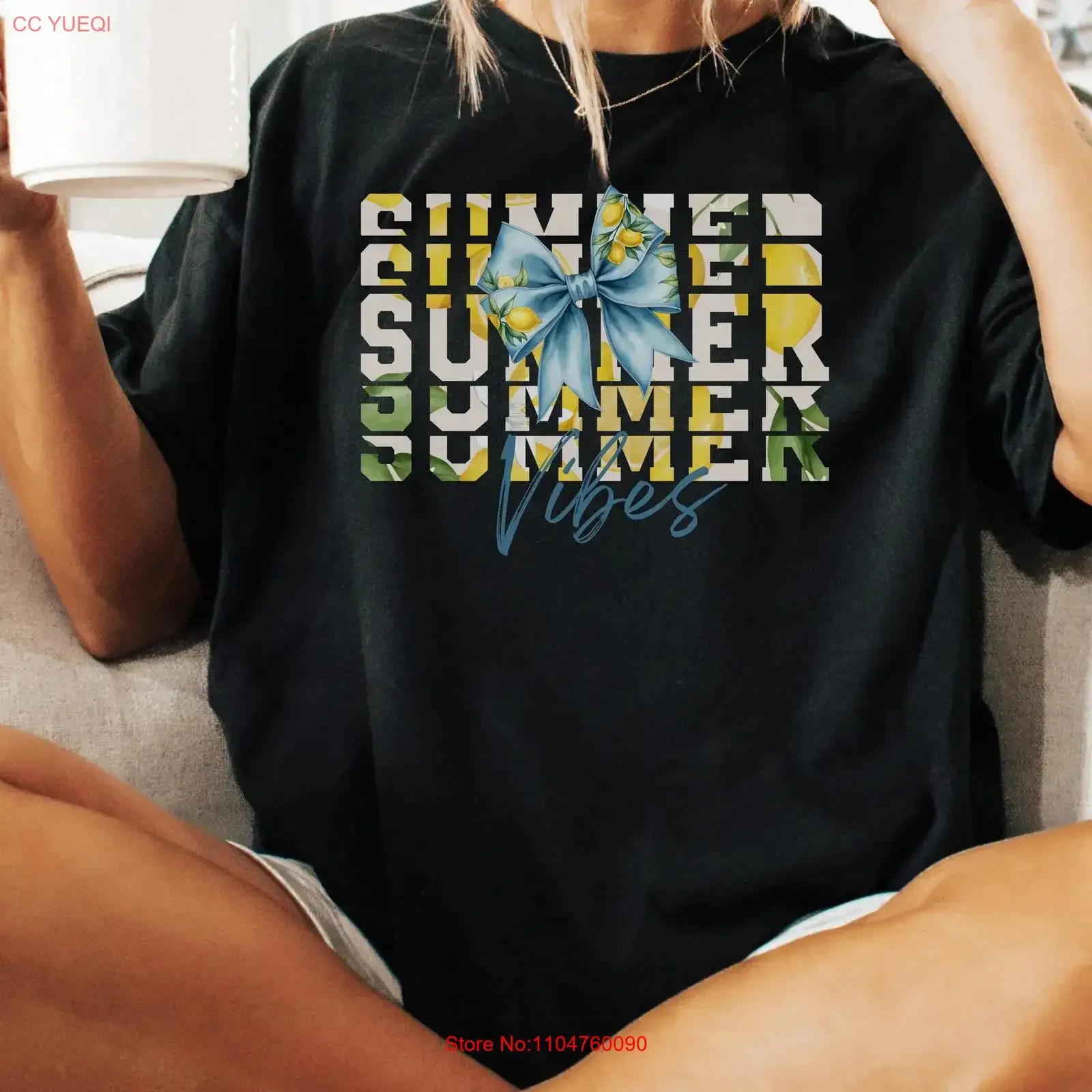 Summer Vibes Garment Dyed T shirt Eco Friendly Beach Wear Casual Outfit for Her Relaxed Style vintage Washed Soft Stylish