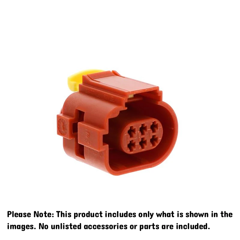 284716-3,Female Terminal Housing,Wire-to-Wire Connection,Micro Timer II,6P,Centerline 0.157 in,Timer Connector System,284716-4