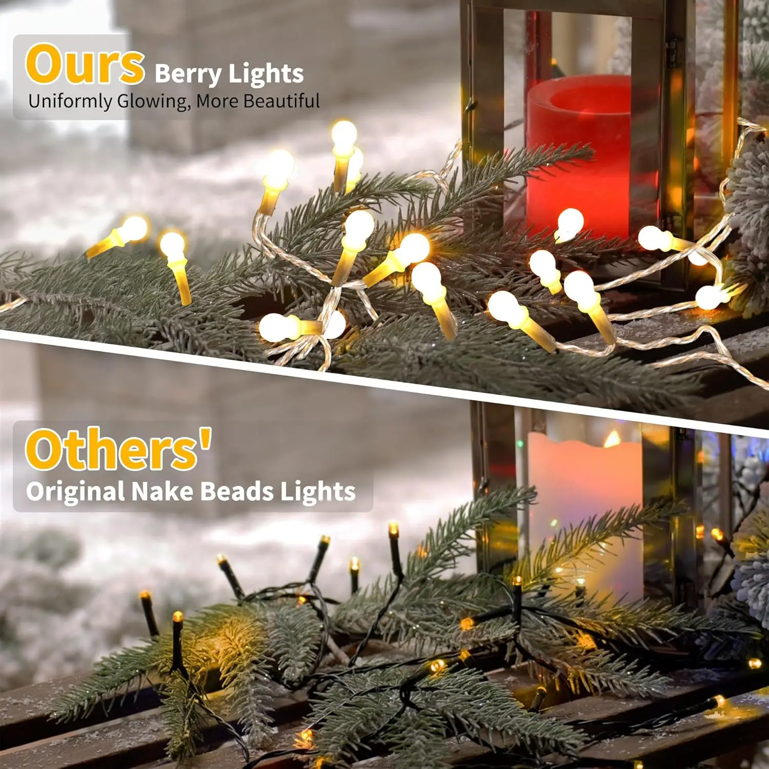 Macaron Solar Cherry Globe Lights USB Rechargeable 11 Modes Stepless Dimming Fairy Light for Balcony Patio Bedroom Wedding Decor