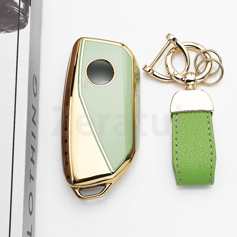 TPU Car Shell Fob Smart Key Shell Holder For BMW 7 Series G70 G09 XM U06 G81 M3 i7 X7 G07 LCI iX I20 X1 U11 Key Case Cover