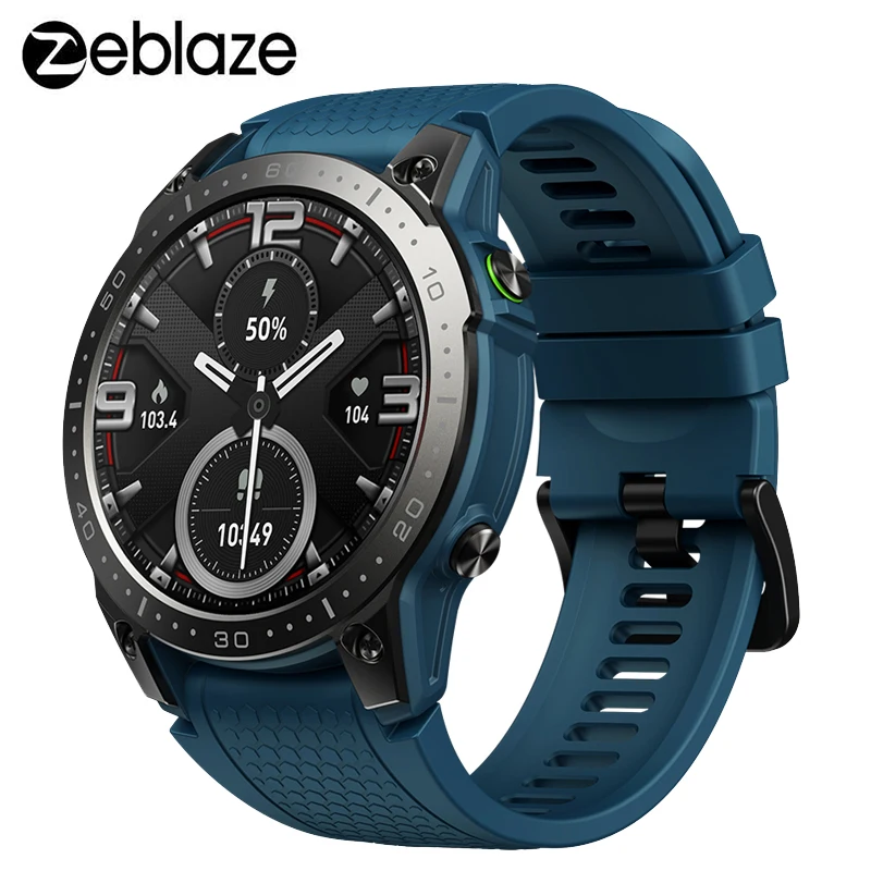 Zeblaze Ares 3 Pro Smart Watch Men Outdoor Ultra HD AMOLED Display Voice Calling 100+ Sport Modes 24H Health Monitor Smartwatch