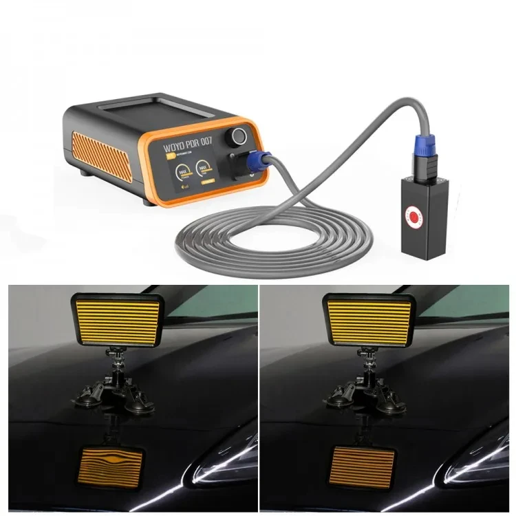

PDR007 Auto Body Paintless Dent Puller Sheet Metal Repair Kits Set For Steel / Iron Body Car Dent Repair Tool