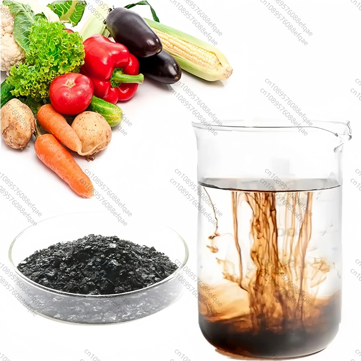 

100% Water Soluble Agricultural Hydroponic Nutrients Solution Seaweed Extract Powder Flake fertilizer Seaweed Organic Fertilizer