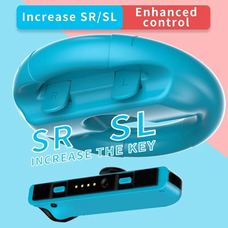 Verbesserter Racing-Griff für die Spielekonsole, mit SL/SR-Lenkradsteuerung