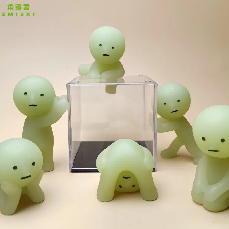 

New Selling Original Smiski Party Hidden Series Night Light Elf Recorative Mini Figures Dolls Blind Box Toy Gift Collection Gift