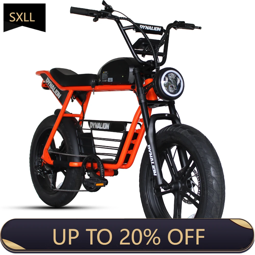 

SXLL Bike Electric Power 48V 1000W Retro Cheap Mtb Electric Bike Ebike
