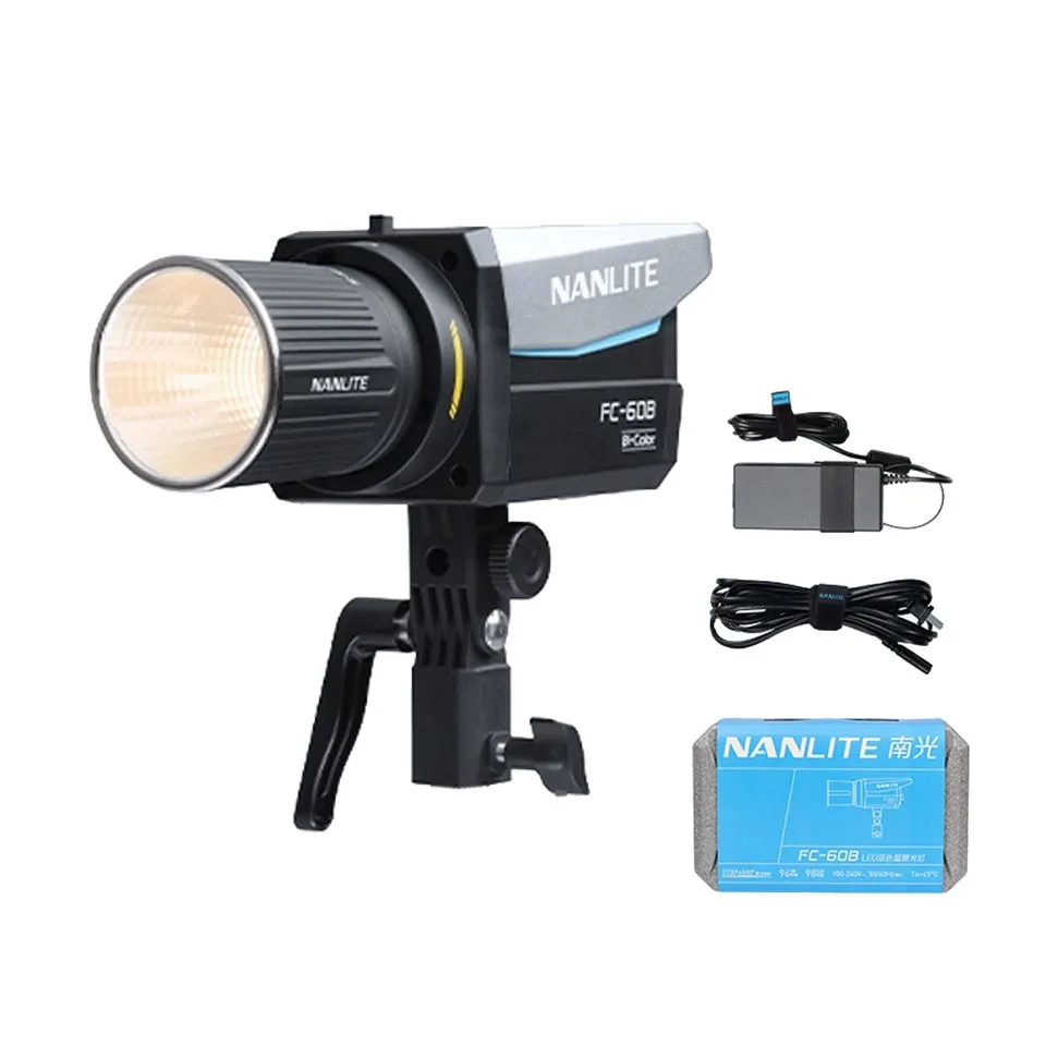 Nanlite FC-60B Bi-color Video Light 12 Special Effects CRI96 TLCI98 Professional Photography Fill Lighting for Studio