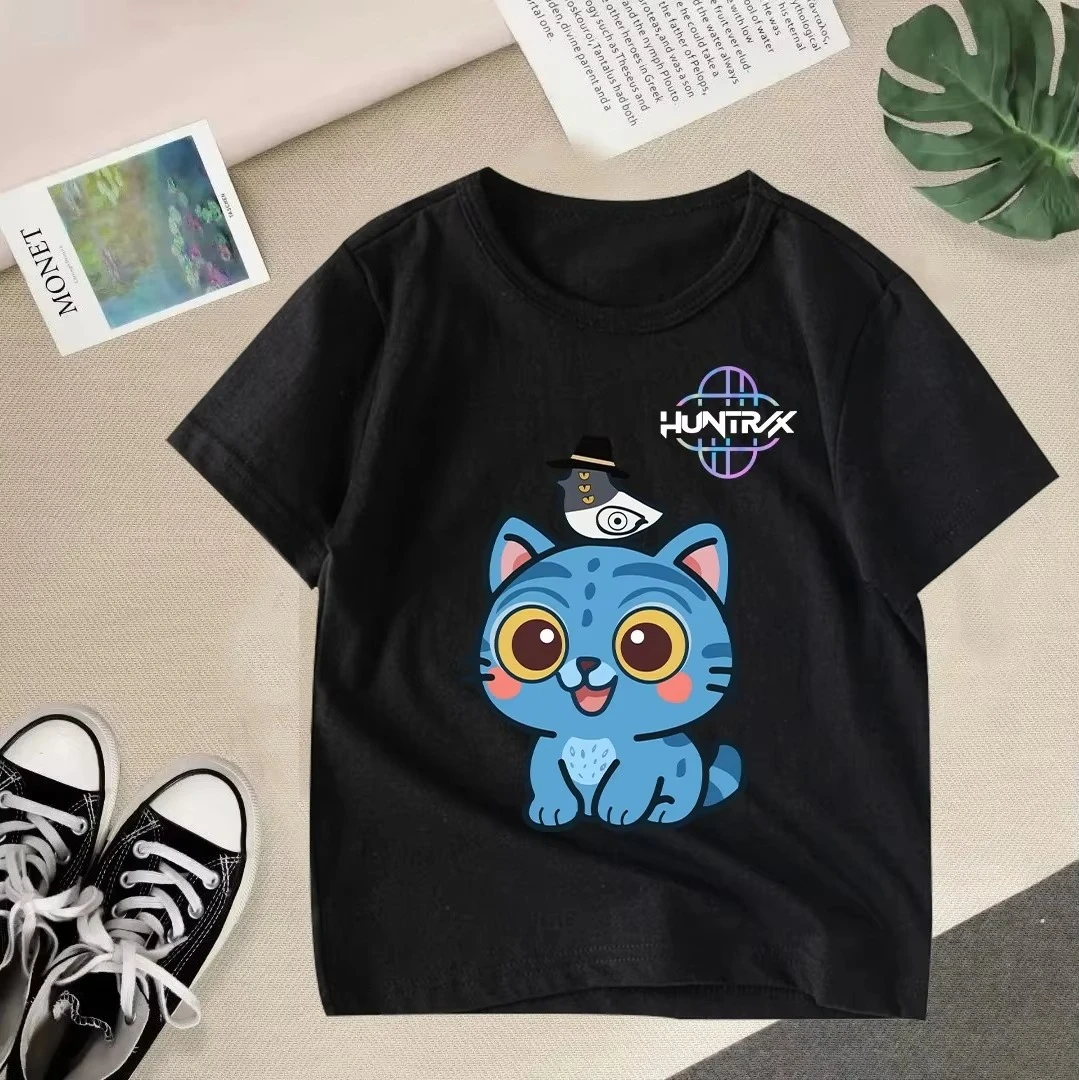 

Новая футболка K-pop Demon Hunter Весна/Лето 2026 – Семейная одежда для детей и взрослых, удобная и свободного кроя