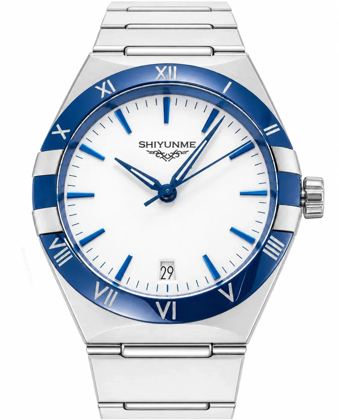 40MM 42MM Automatic Mechanical Men's Watch  904L Stainless Steel Case, Full-Featured, World Time