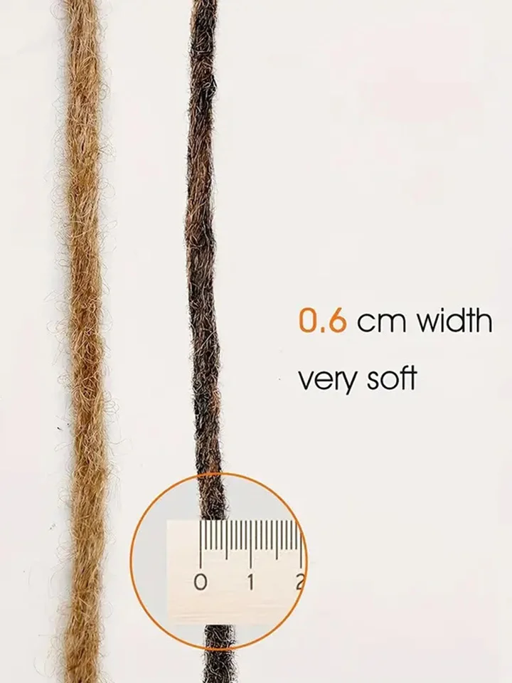 Extensiones de rastas rectas de 24 pulgadas con pinza, 10 hebras, sintéticas finas y suaves, aspecto natural, fáciles de instalar 6