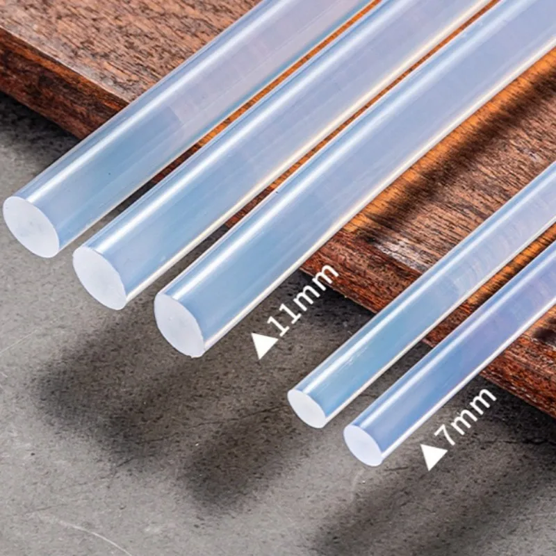5//10/20/50Pcs Transparent Hot Melt Glue Sticks for Electric Glue Gun Home DIY Craft Adhesive Glue Strips Car Dent Repair Tools