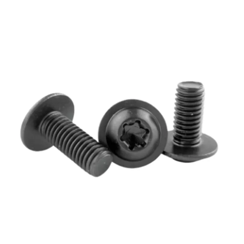 2 Stück-50 Stück M2 M2,5 M3 M4 M5 M6 M8 304 Edelstahl Schwarz Torx Sechsrundschraube mit Unterlegscheibe – Detail 4