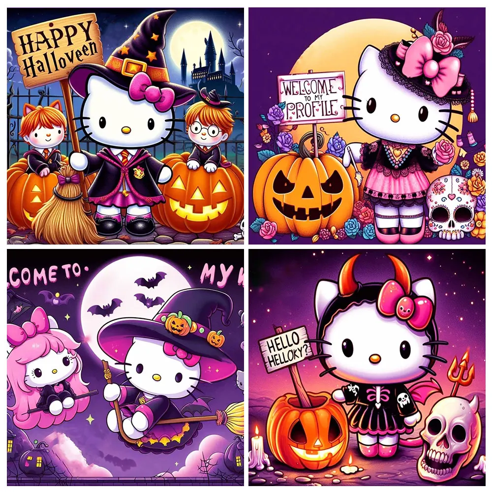 Descubre el Encanto de Helloky: Una Guía Práctica para el Pintado de Diamantes con Temática de Halloween