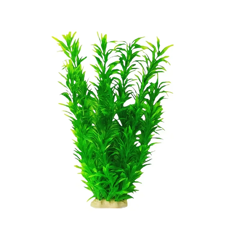 

40cm Artificial Aquarium Decor Plants Water Weeds Ornament Aquatic Plant Fish Tank Grass Decoration Accessories