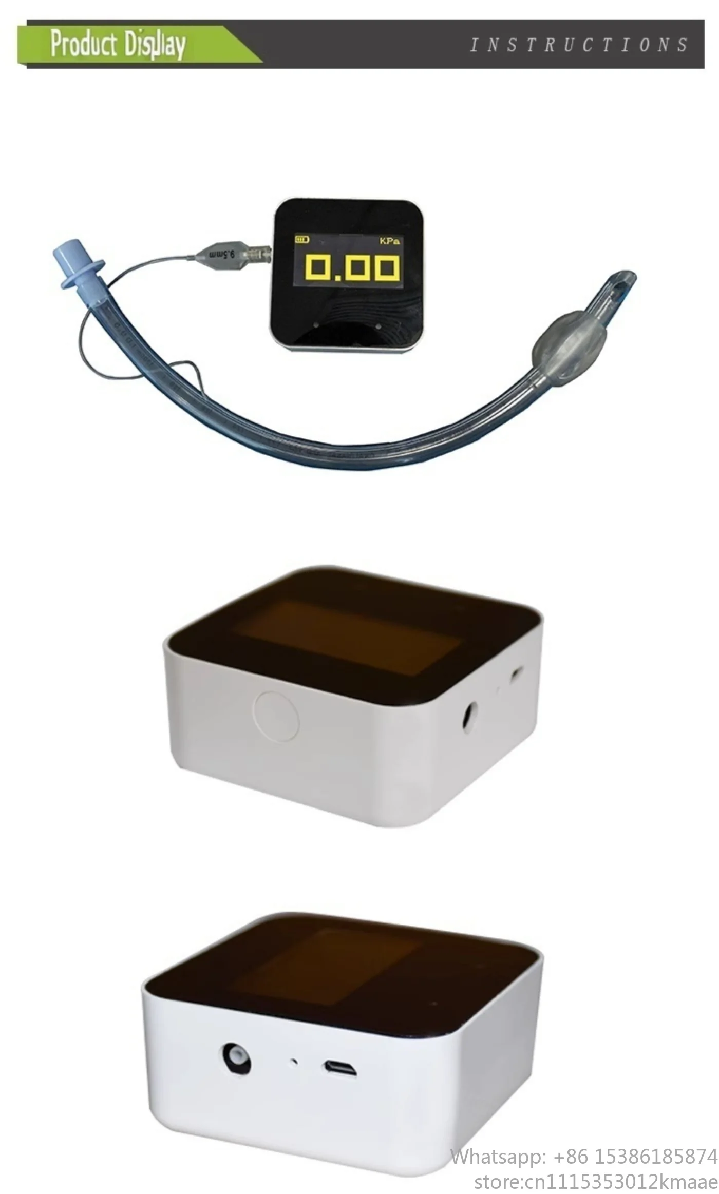 Vequyn Tracheal Intubation Airbag Automatic Pressure Gauge – Multifunctional Protector for Veterinary Use