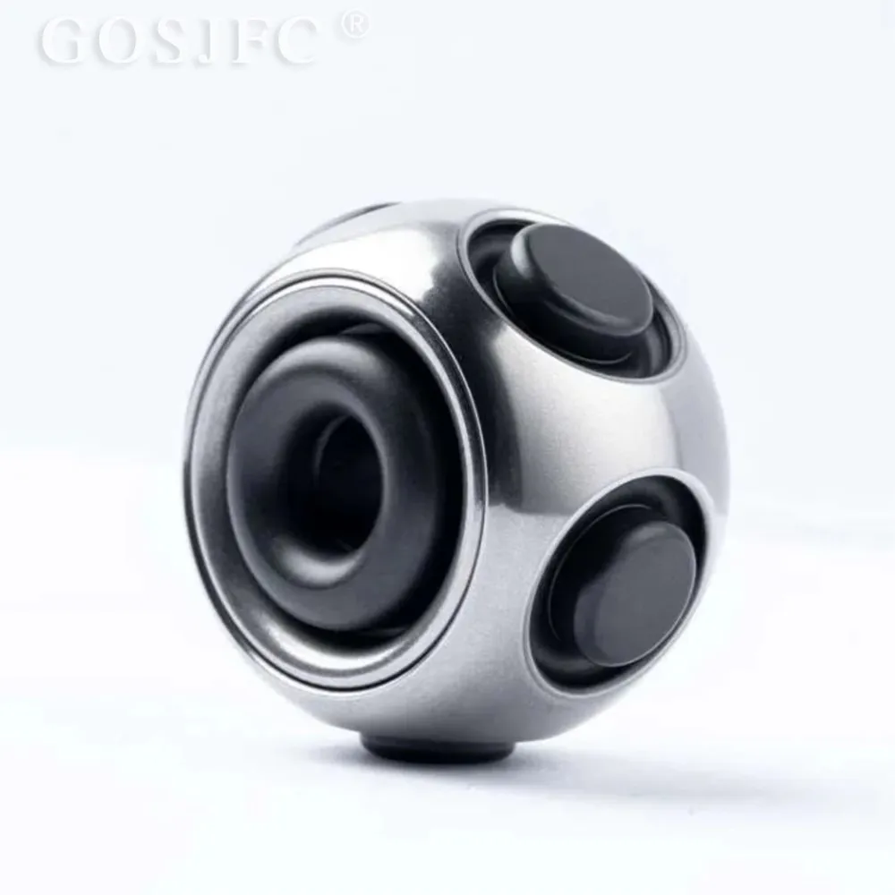 LAUTIE Noiz-Spore Zirc مصقول تململ سبينر Noiz سلسلة تململ سبينر مكافحة الإجهاد العصرية الضغط لعبة EDC قلادة #6