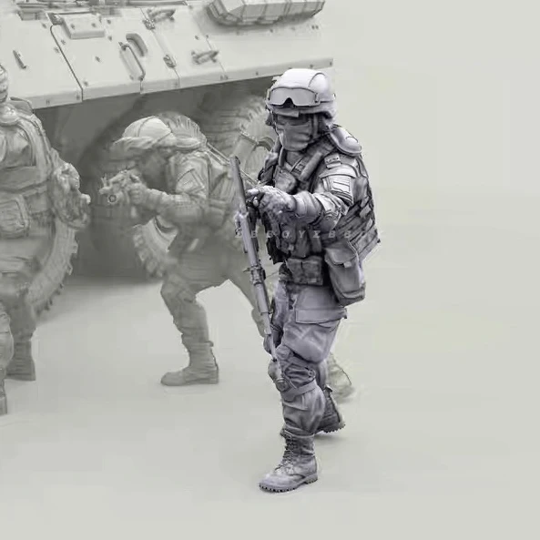 

1/35 Resin Soldier model kits colorless and self-assembled（1 people）A-2120