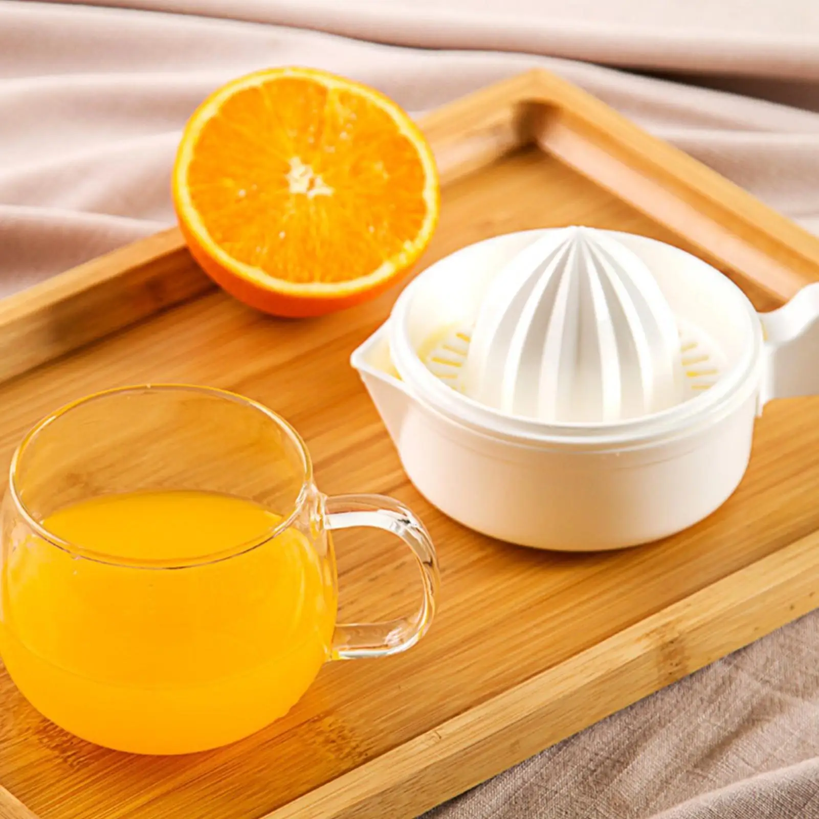 Hand Lemon Squeezer Manual Portable Citrus Juicer Mini Orange Juicer Multifunctional Fruit Juicer  Home Kitchen Gadgets