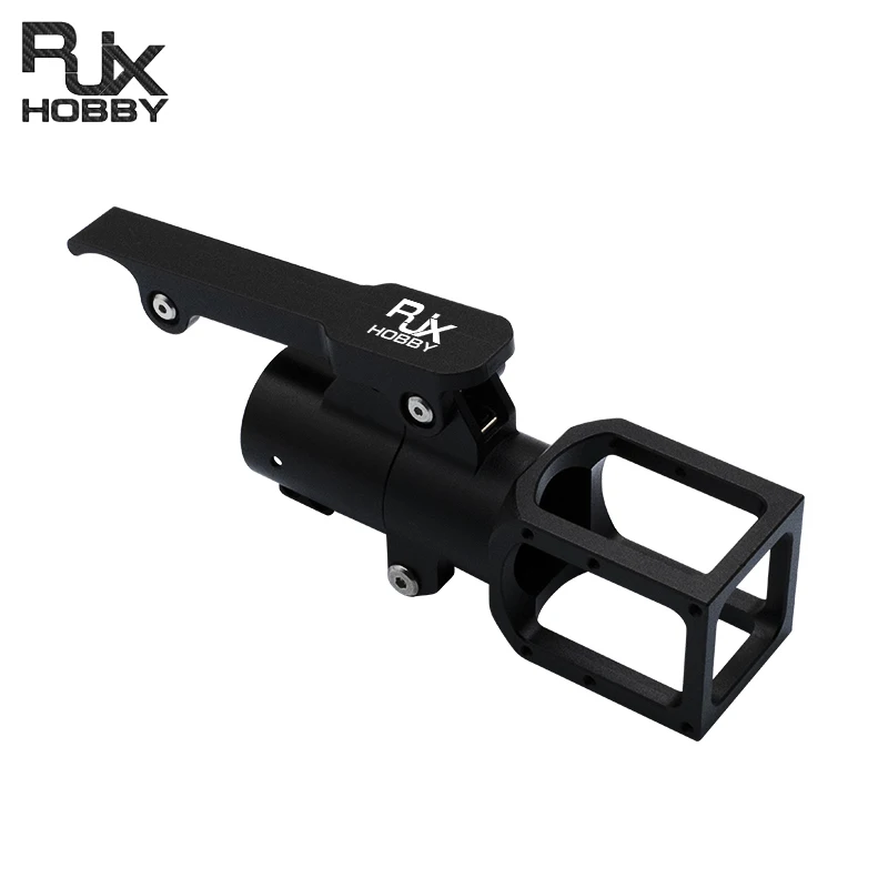 RJXHOBBY 30mm Aluminum Folding Side Arm Clip Heavy-Duty Carbon Tube Clamp Pipe Connector for Agricultural Plant Protection Drone