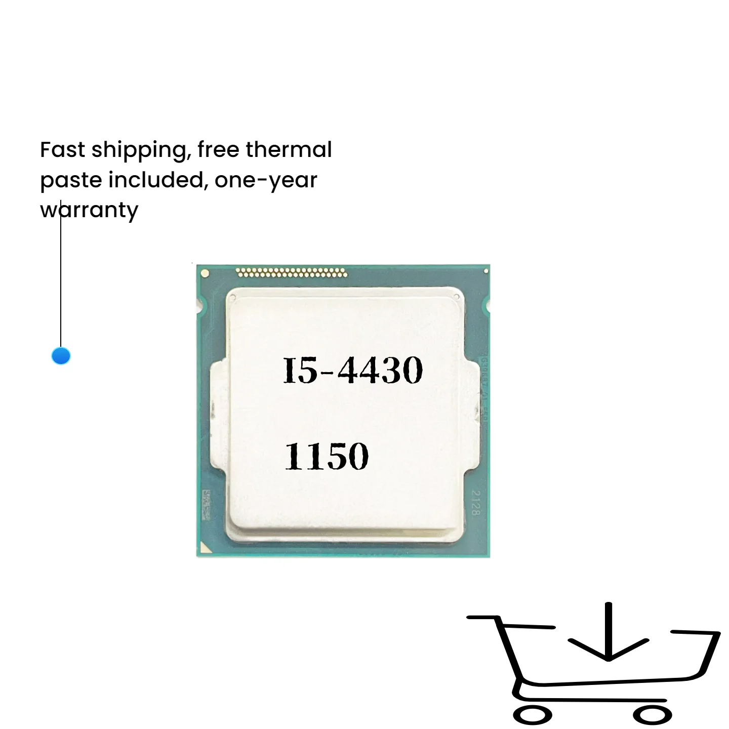 

Core i5-4430 i5 4430 Четырехъядерный процессор 3,0 ГГц 6M 84 Вт LGA 1150