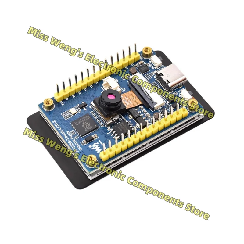 

Плата разработки RP2350, 2-дюймовый емкостный сенсорный экран IPS, камера OV5640, RP2350-Touch-LDC-2