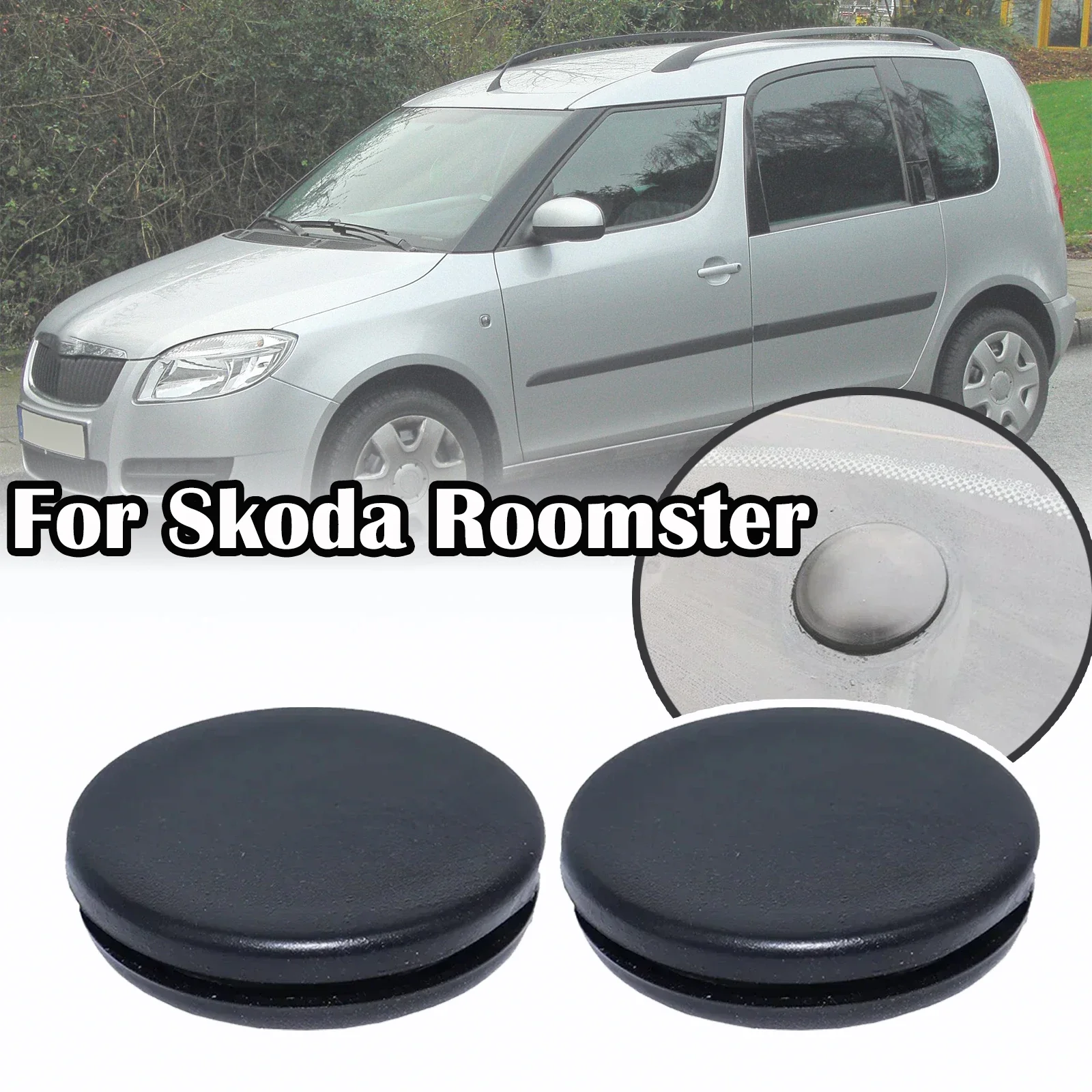 

Car Rear Window Wiper Windshield Delete Bung Grommet Seal Blade Arm Cap For Skoda Roomster 2006 - 2010 2011 2012 2013 2014 2015