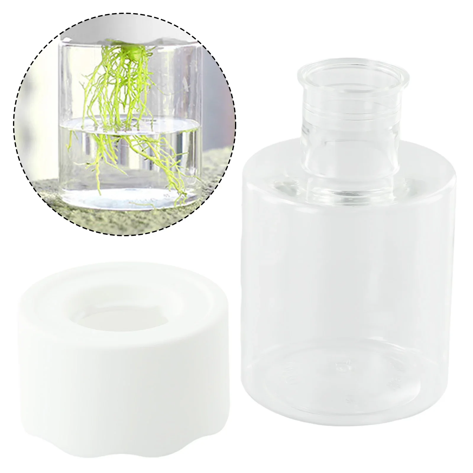 Flower Plant Pots Decor Garden Indoor Nursery Planting Vase Plastic Self-Watering 14cm*7cm Outdoor Plant Balcony