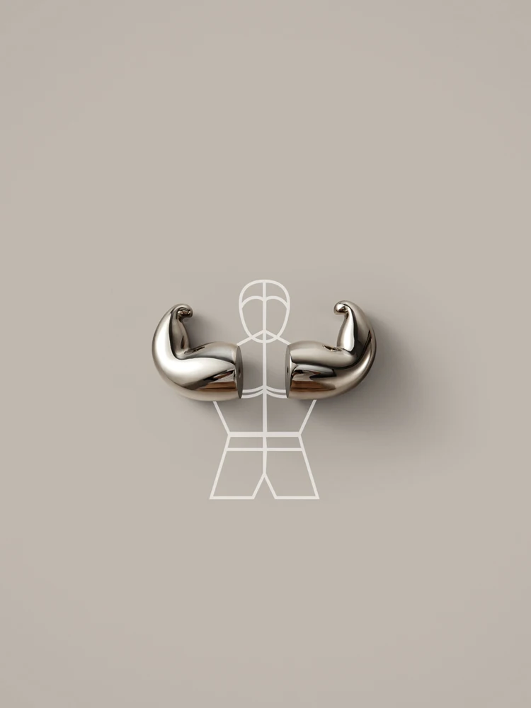 Goo-Ki High-end Solid Brass Drawer Knobs and Hooks Titanium Silver Creative Cabinet Handles Kitchen Cupboard Drawer Pulls