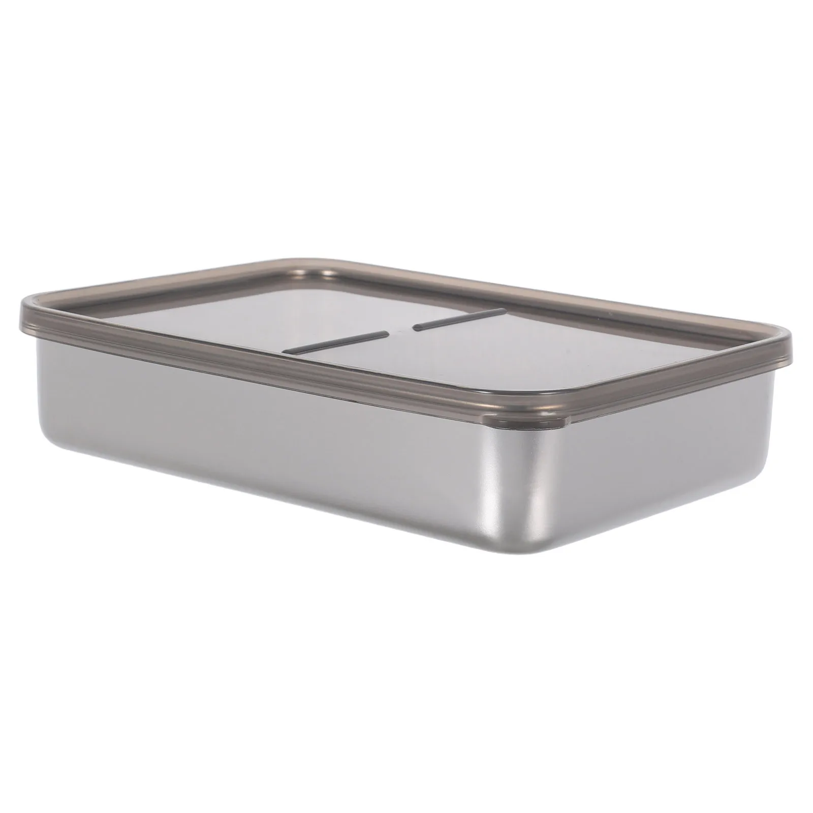 

Stainless Steel Containers with Lids Airtight Freshness Leakproof Freezer Ice Cream Storage Reusable Meal Prep Containers