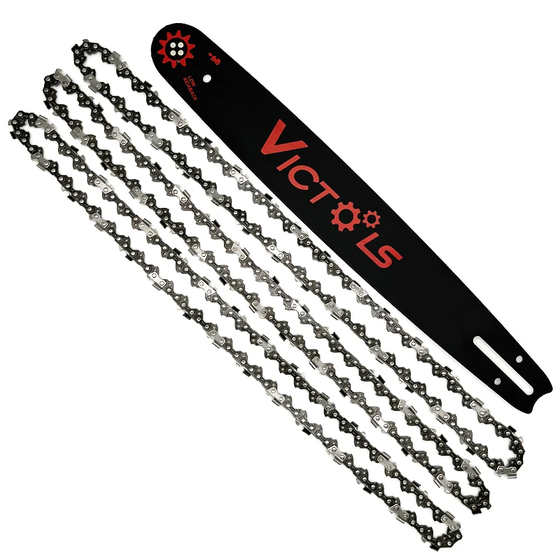 

Garden Power Tool Accessories Electric Chainsaw Parts Guide Bar with Chain Blade 16'' 3/8" 0.050" 59Links