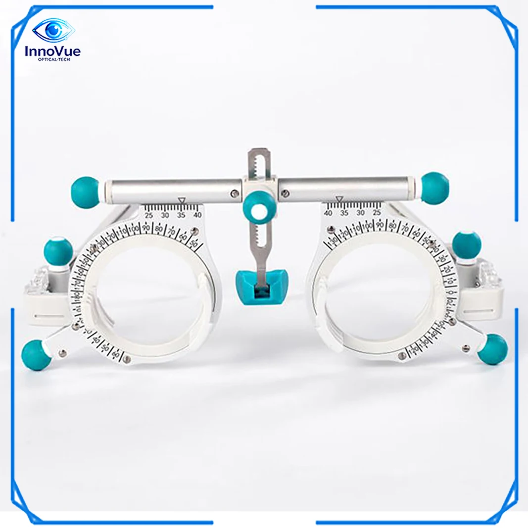 PD Adjustable Portable Trial Frame Easy Operate Pupil Distance Adjustable Professional Optical Trial Lens Frame for Optometry