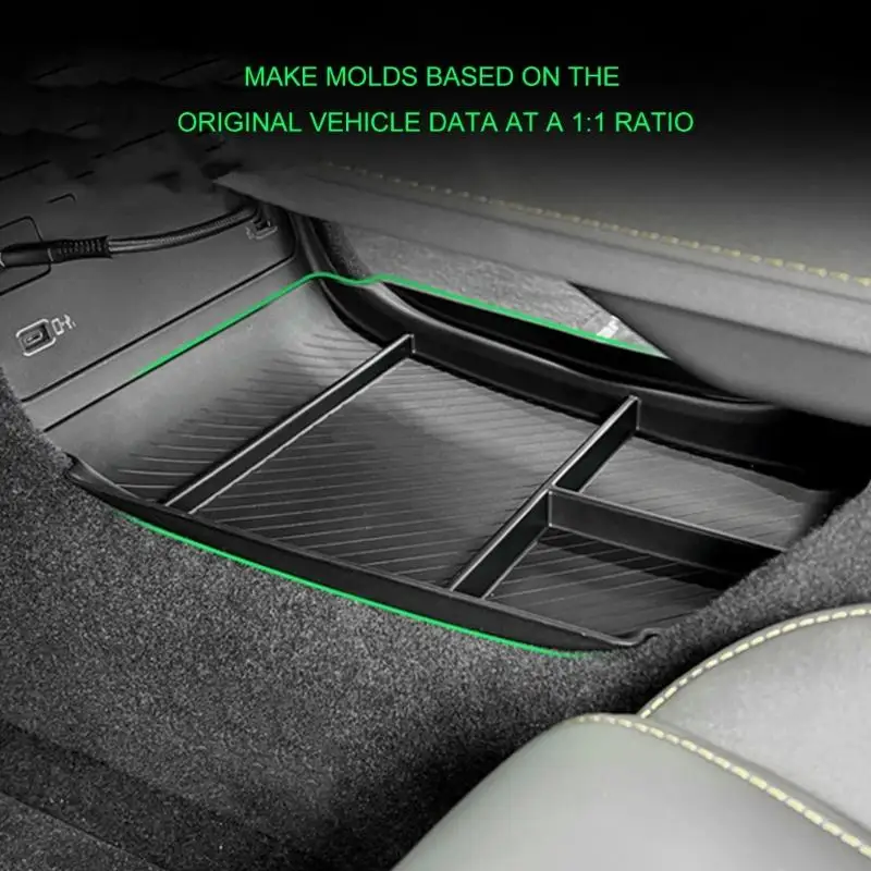 

Lower Storage Box Under Center Console for 2023 Car Armrest Box Armrest Storage Box Automotive Accessories D7YA
