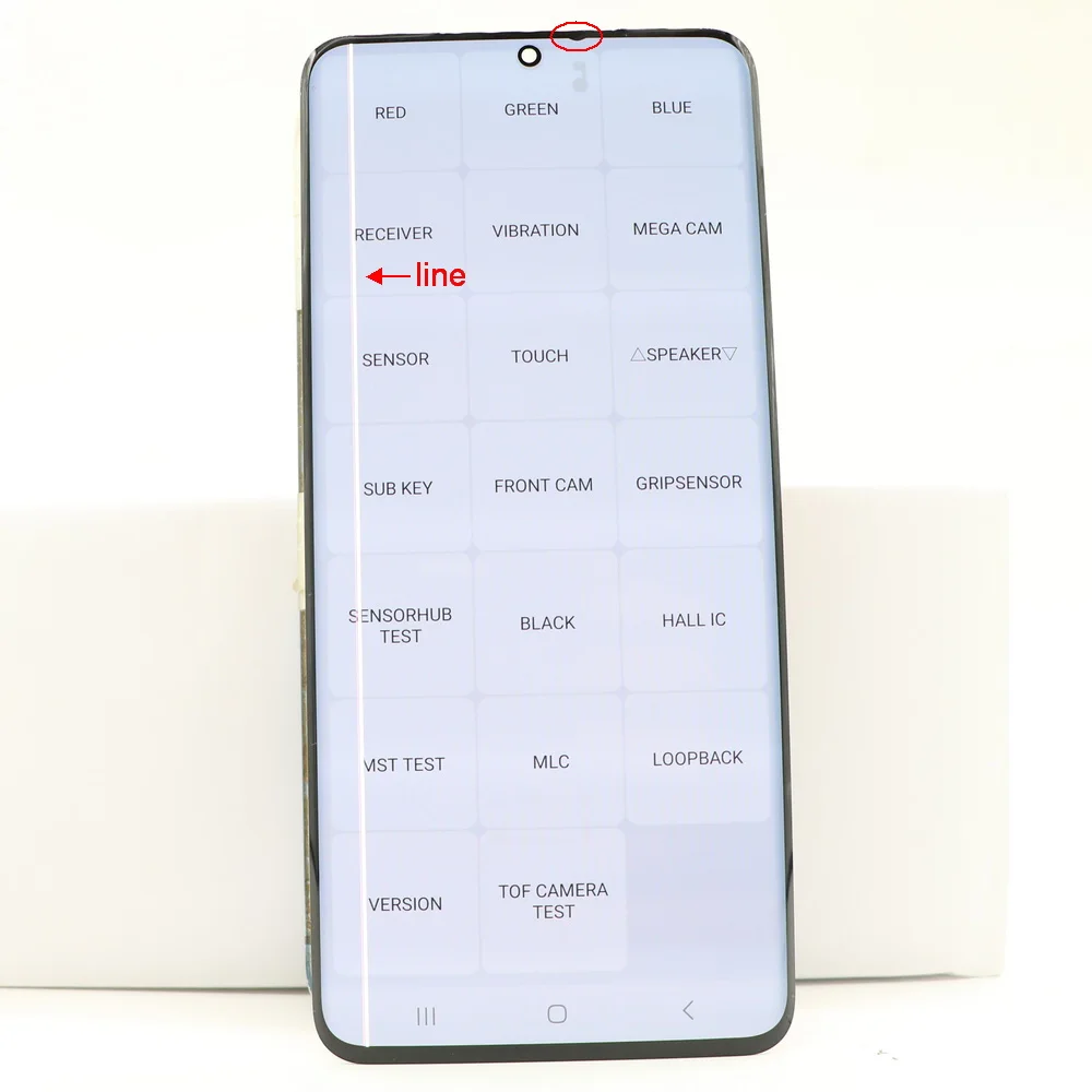 With defects For Samsung Galaxy S20 Ultra G988 G988F G988B/DS Display Touch Screen Digitizer Assembly Replacement 100% testing