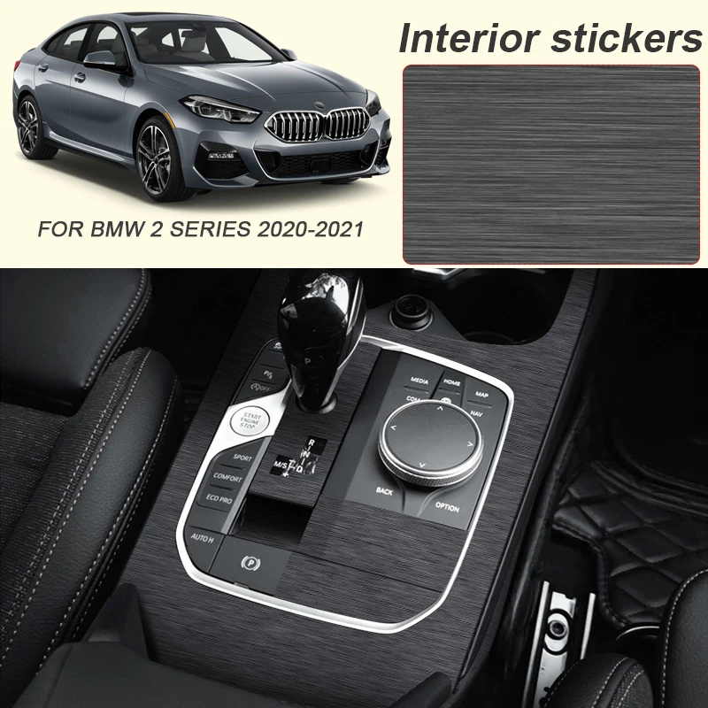 

Car Carbon Interior Sticker For BMW 2 Series 2020-202 LHD Lifting Window Panel Decal Gear Inner Door Protective Film Accessory