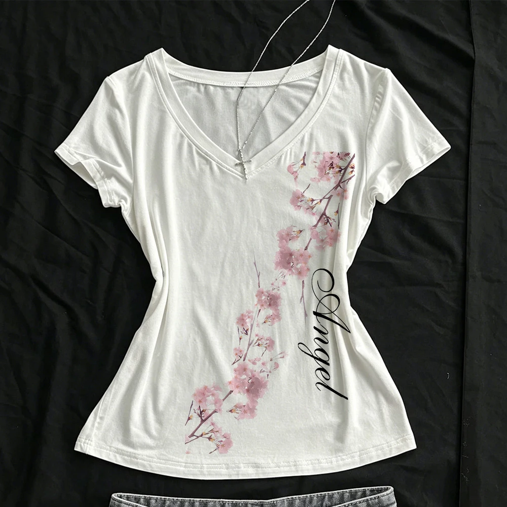 Y2k Top for Women Shoujo Girl Style Grunge Clothes Goth Gothic Kawaii Graphic Tees Y2k Tops 90s Vintage Clothes Harajuku Emo