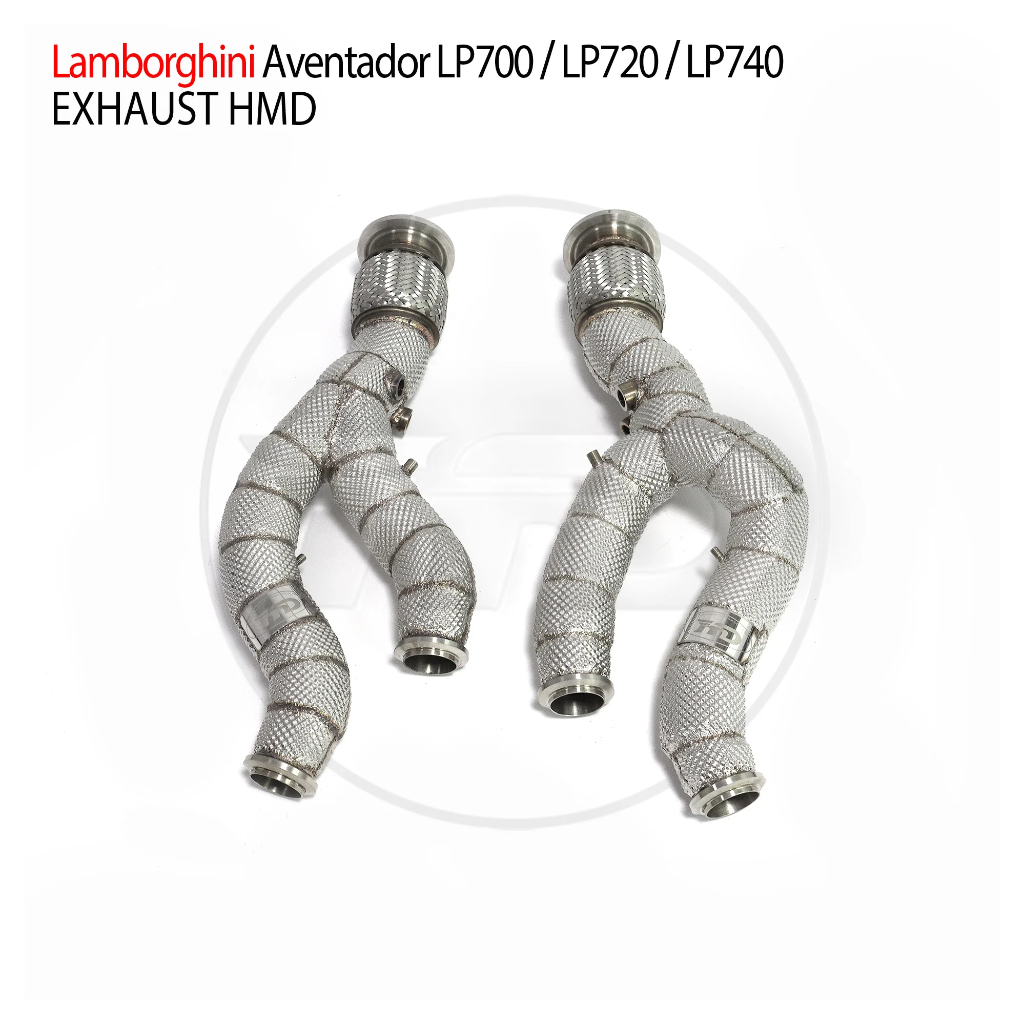 

High Quality Downpipe For Lamborghini Aventador LP700 LP720 LP740 Stainless Steel Heat Shield Exhaust System High Performance