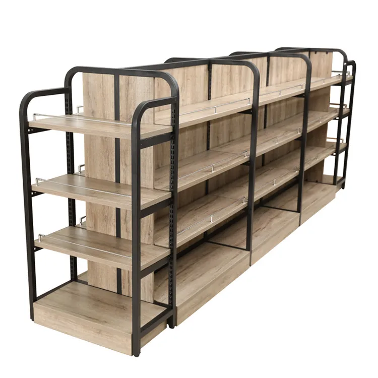 

New Style Double-sided Shop Store Display Rack Cabinet Shelf Supermarket Shelf Rack
