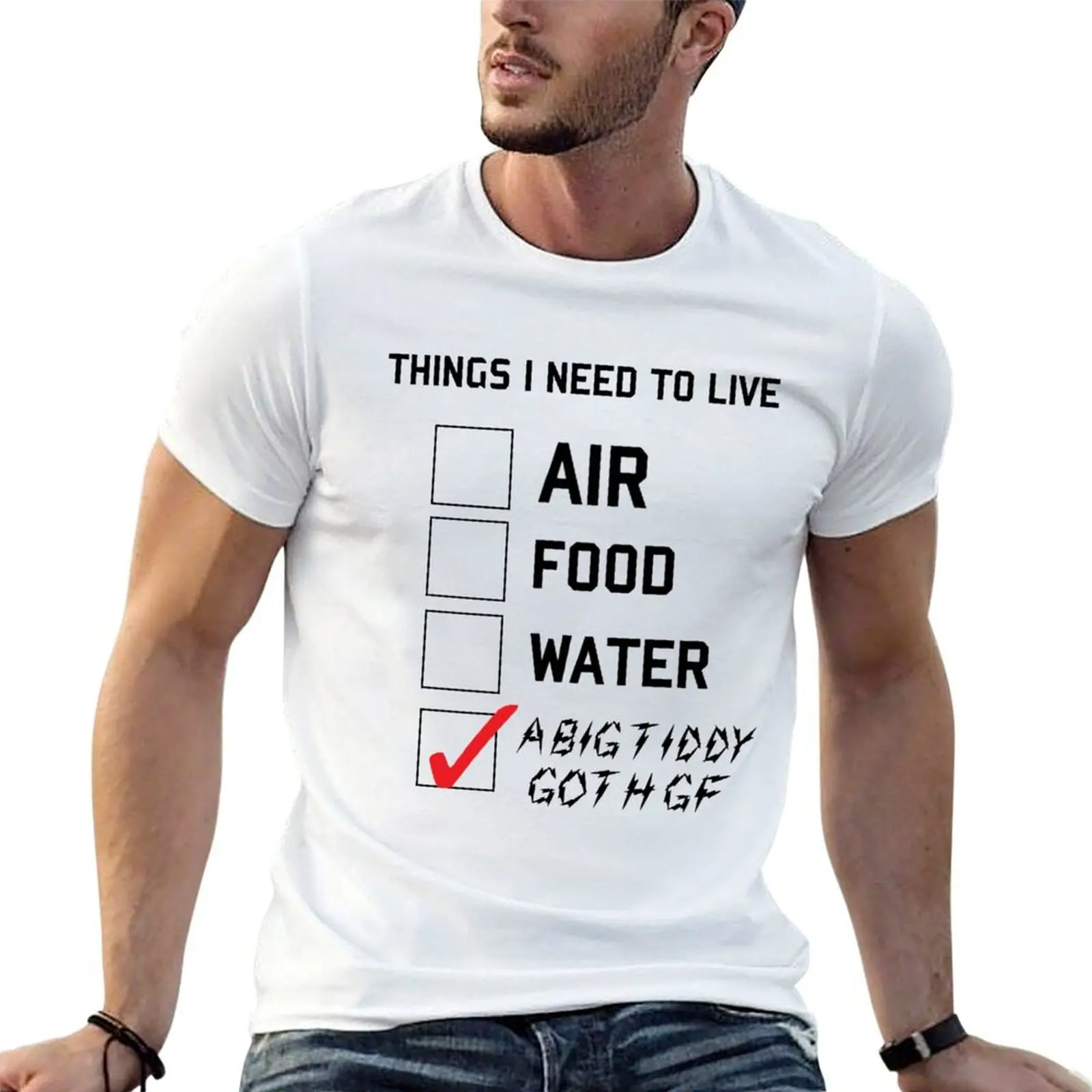 GOTH GF T-Shirt cute clothes customs Men's t shirts