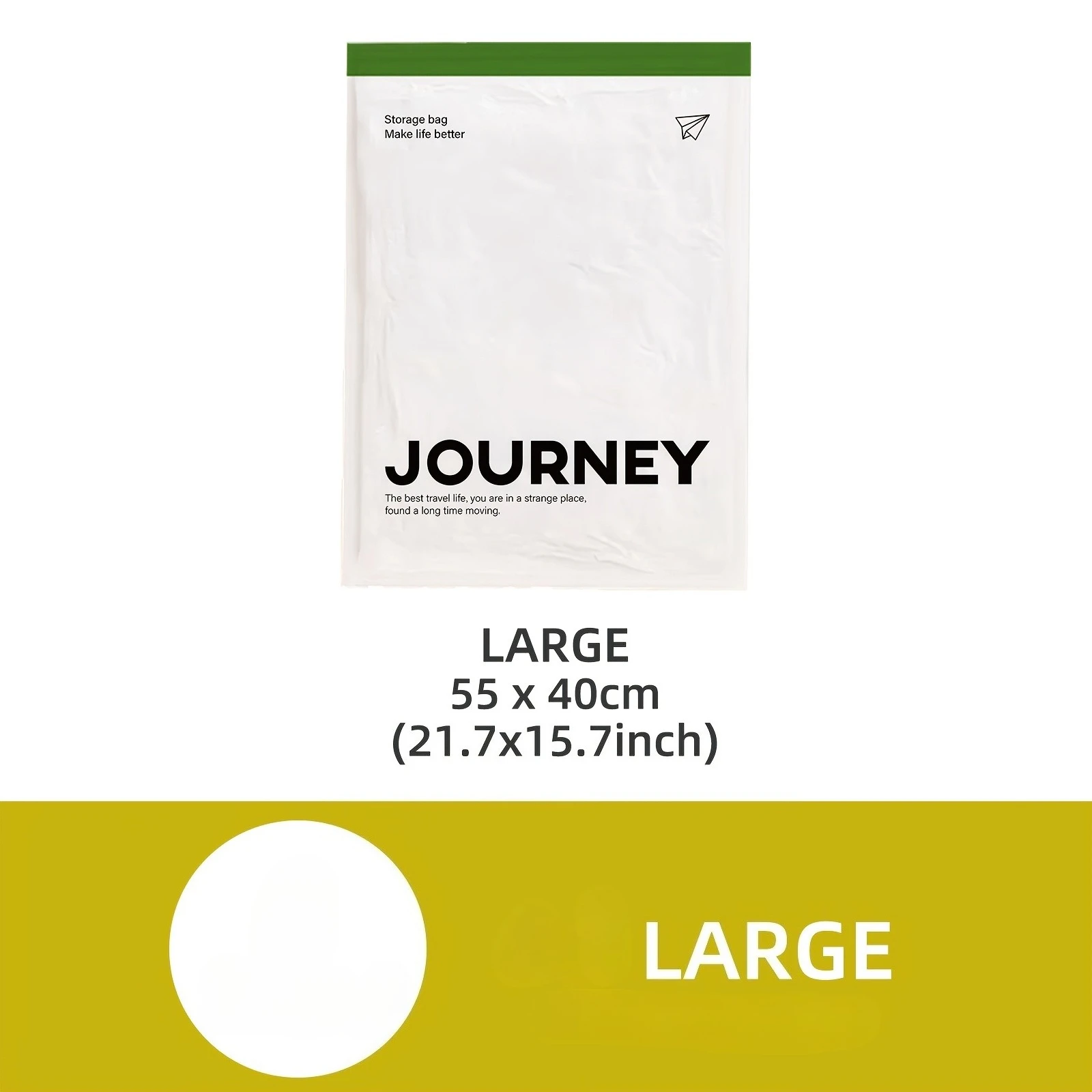 Hand rolled travel compression bag - no need for an inflation pump, storing towels, socks, cosmetics, etc.