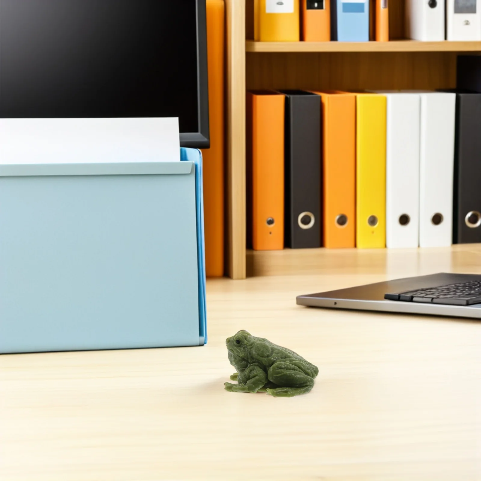 ของเล่นบีบรูปกบ 4 ชิ้น นุ่ม ยืดหยุ่น สมจริง บรรเทาความเครียด ของเล่นสัมผัส ของเล่นบีบ ของเล่นฮาโลวีน รูปทรงกบ