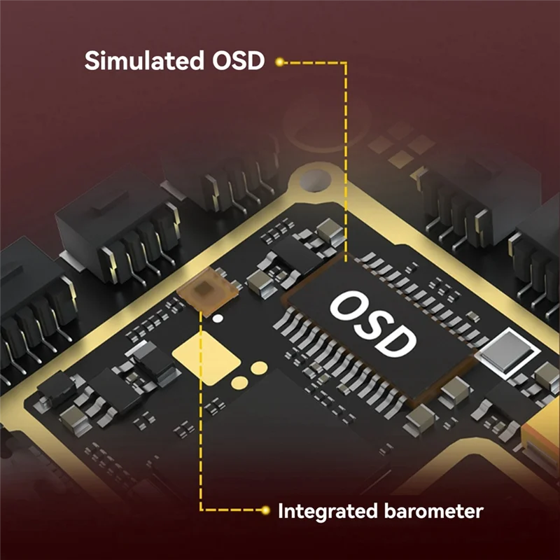 Controlador de vuelo H7 PRO Carcasa de aluminio CNC, 4-12S, BEC multicanal Ideal para drones RC FPV