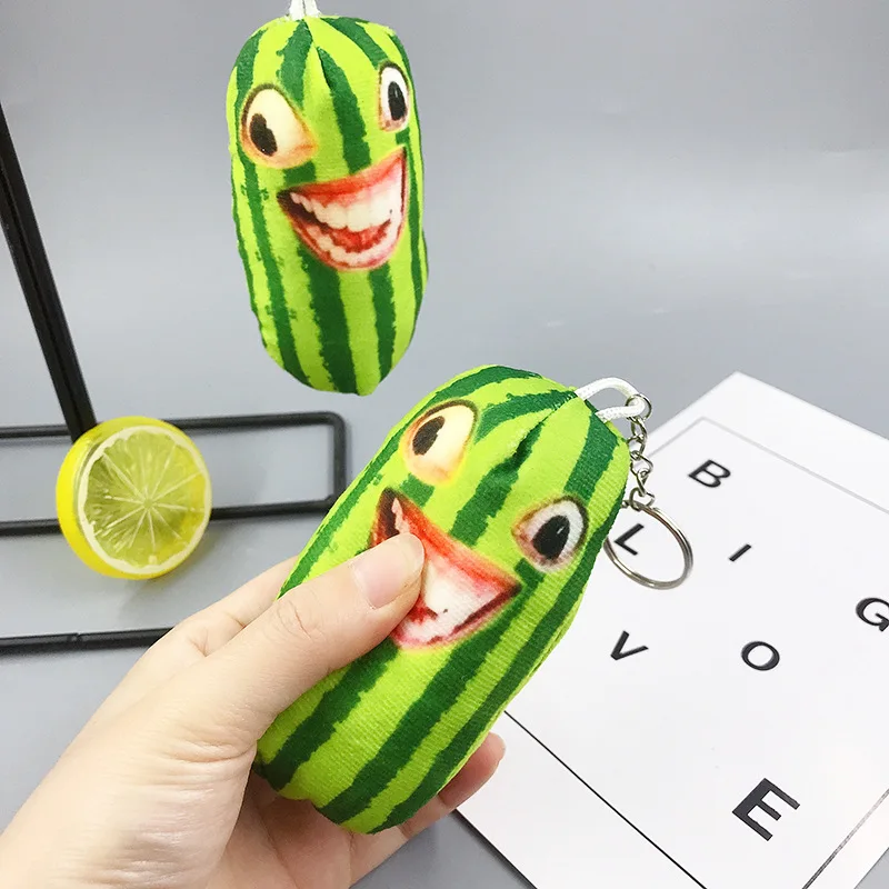 Anti-stress Squishy Watermelon Toys Slow Rising Jumbo Squishy Fruit Squeeze Toy Funny Stress Reliever Reduce Pressure Prop J135