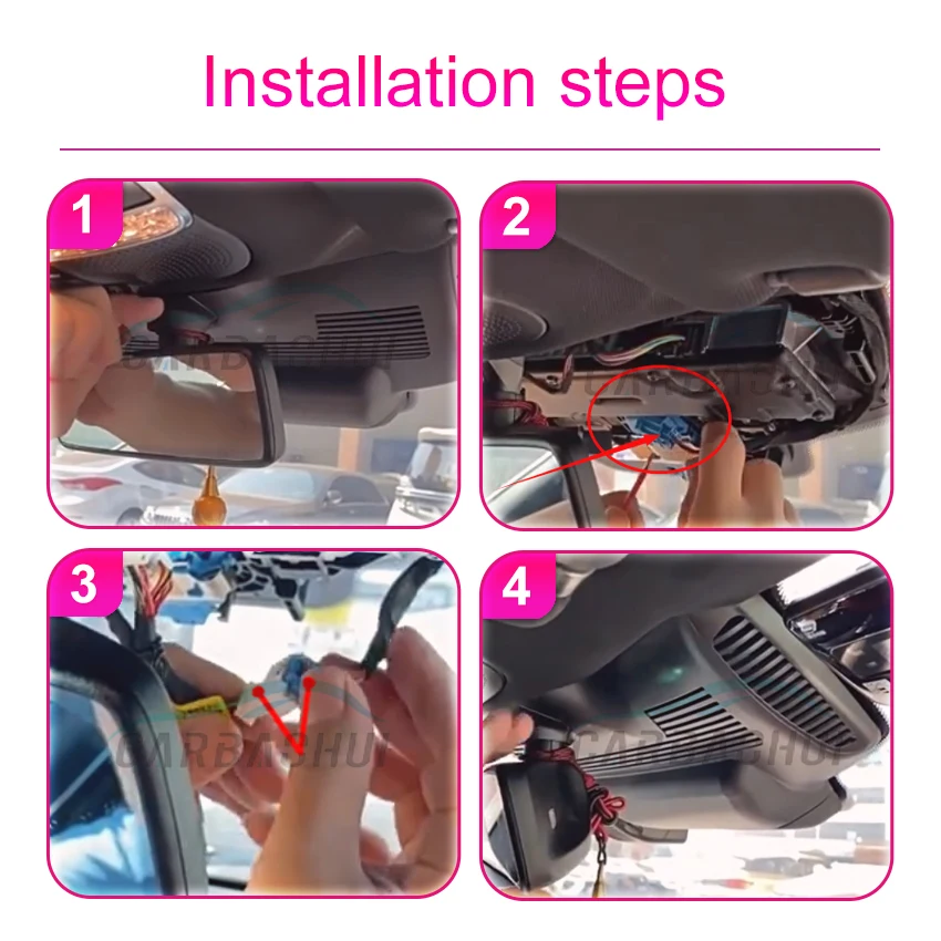 For Mercedes-Benz S Class w221 w222 S320 S350 S400 S450 S500 S600 2014-2017 Plug And Play Car Video Recorder Wifi DVR Dash Cam