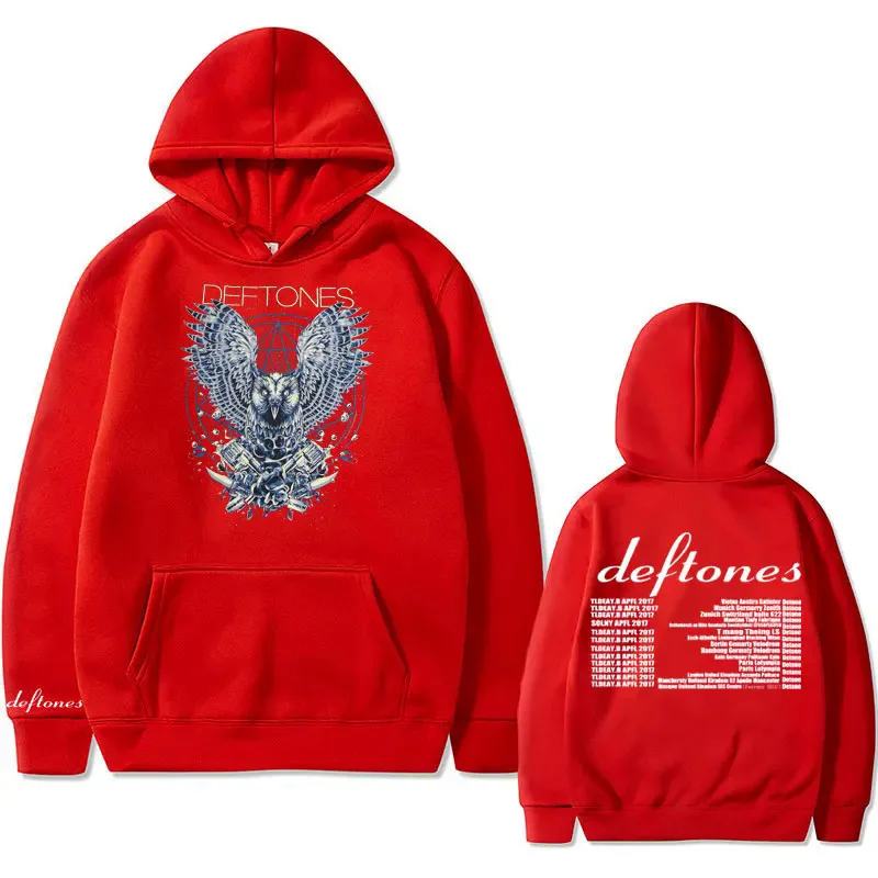 Deftones Diamond Eyes Owl Band Print Hoodie 2024 high quality fashion trend new product