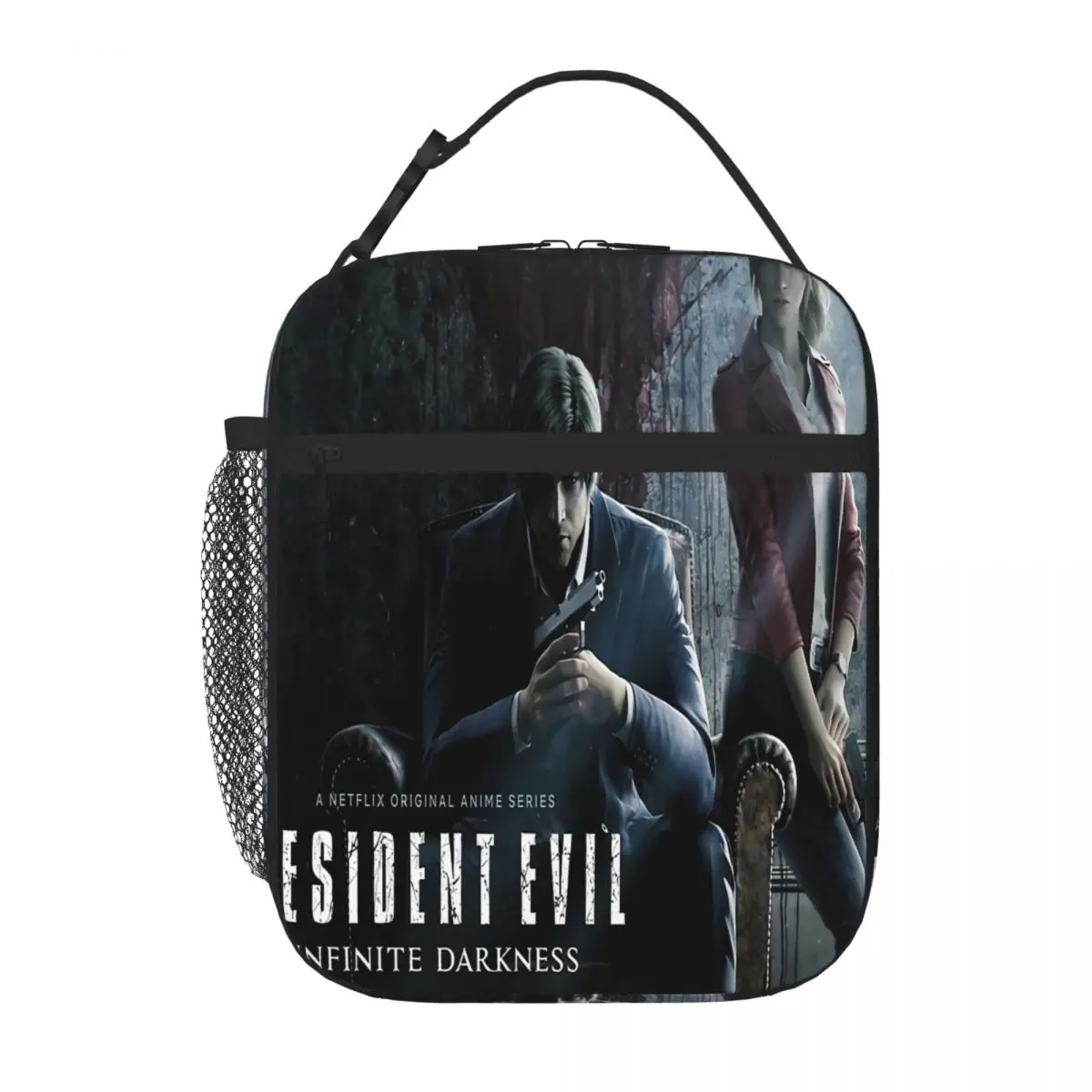 Hot Sale Residented Evil Preppy Food Cooler Bag Campus Lunch Portable Lunch Bag