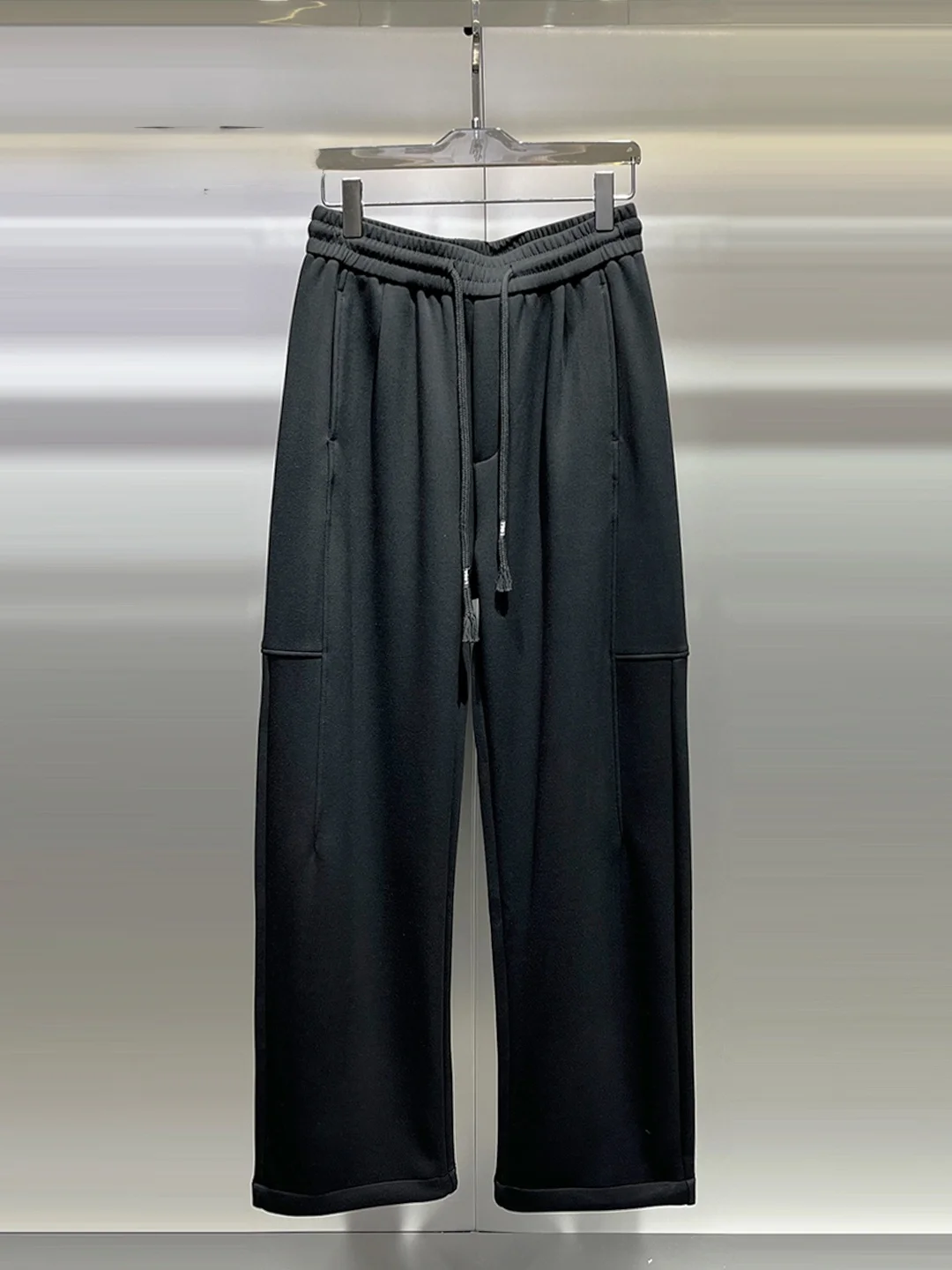 

Мужские повседневные брюки свободного кроя Осень 2025: широкие штаны, свободные спортивные брюки, прямые брюки-трубы, длинные брюки