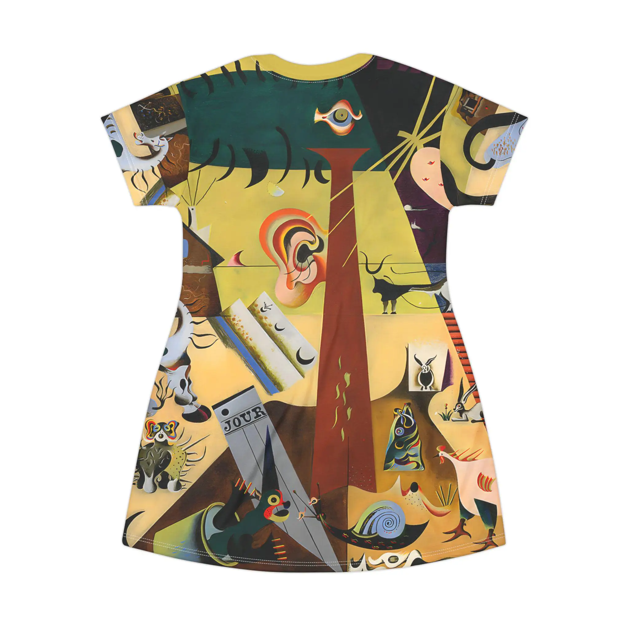 Tilled Field Surrealism Art เสื้อยืดฮาวายท่องเที่ยวชุดวันหยุด Y2k สุภาพสตรีเสื้อผ้าผู้หญิงแขนสั้นฤดูร้อน