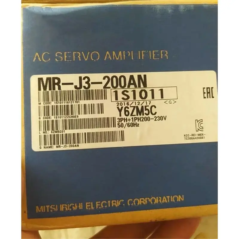 

MR-J3-200AN Новый оригинальный сервопривод MR J3 200AN